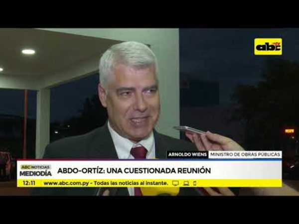 Abdo - Ortíz: Una cuestionada reunión - Tv - ABC Color