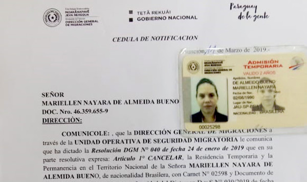 Cancelan residencia a supuesta estudiante brasileña por trabajos irregulares en CDE - ADN Paraguayo