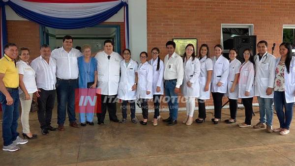 PRESENTAN 8 NUEVOS MÉDICOS PARA HOSPITAL DE CNEL. BOGADO.