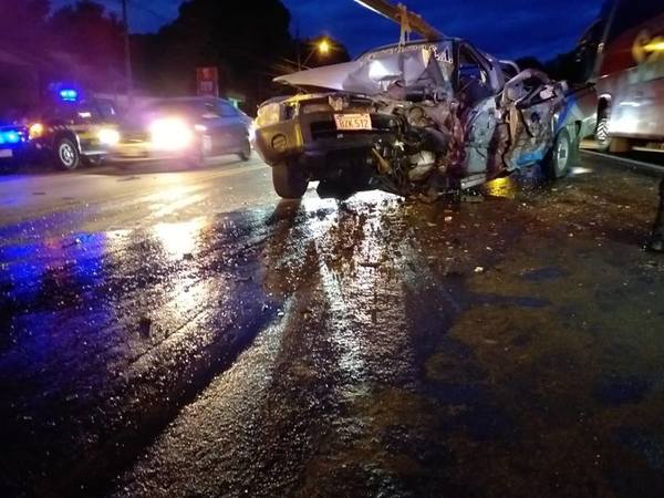 Accidente de tránsito dejó un fallecido en Caacupé - ADN Paraguayo