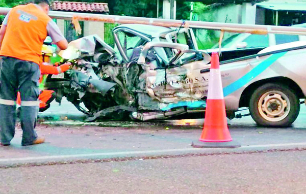 Joven muere en accidente de tránsito en Caacupé | Diario Vanguardia 08