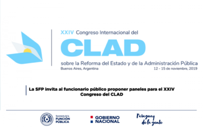 La SFP invita al funcionario público del país a proponer paneles para el XXIV Congreso del CAD