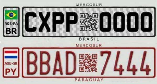 Chapas del MERCOSUR tendrá costo mínimo - .::RADIO NACIONAL::.