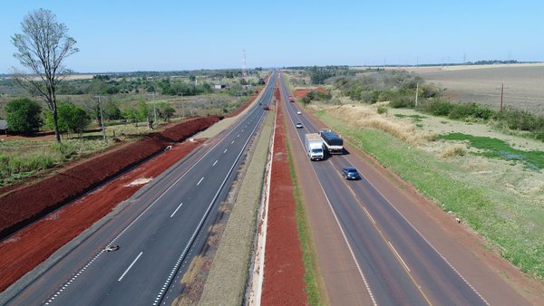 Faltan menos de 600 metros para culminar duplicación de Ruta VII - ADN Paraguayo