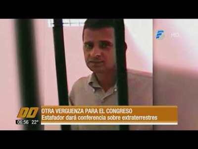 Conferencia de hombre que “habla con extraterrestres” en Bicameral