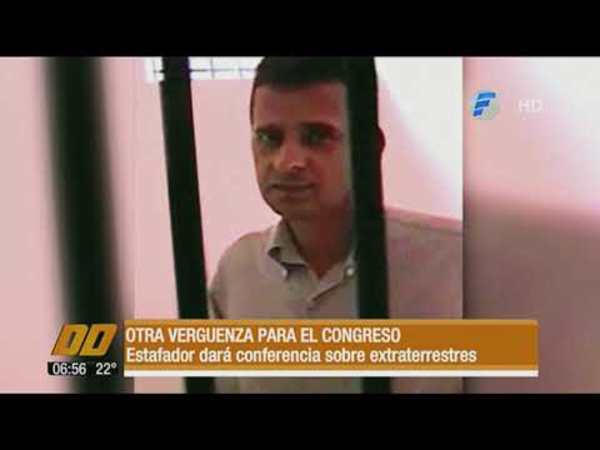 Conferencia de hombre que “habla con extraterrestres” en Bicameral