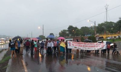 Sigue bloqueo de ruta VII en reclamo a tarifazo