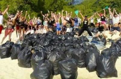 'Trashtag Challenge': el nuevo reto viral que está limpiando las playas del mundo - C9N