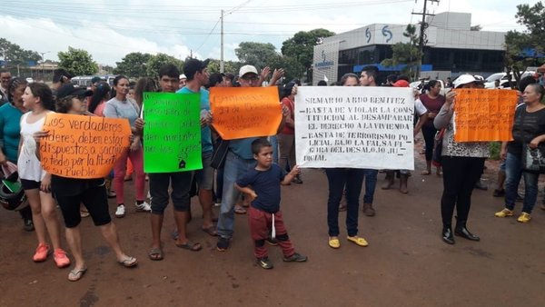 Sintierra cierran ruta en Ciudad del Este - Nacionales - ABC Color