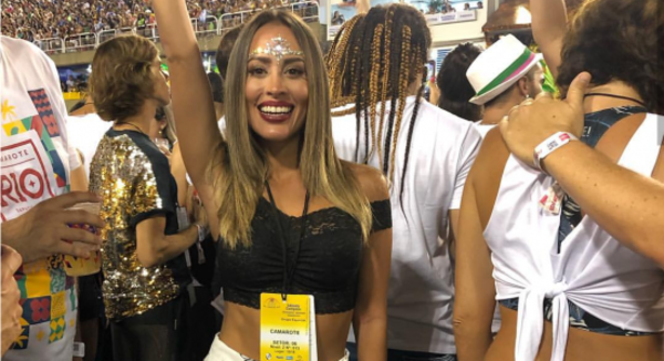 Patty Orué En Los Carnavales De Rio De Janeiro