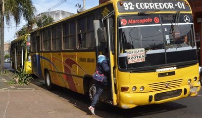 Si sube el combustible, sube el pasaje - Nacionales - ABC Color