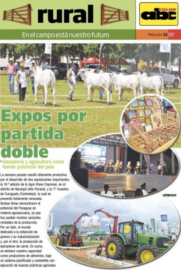 Expos por partida doble - Edicion Impresa - ABC Color