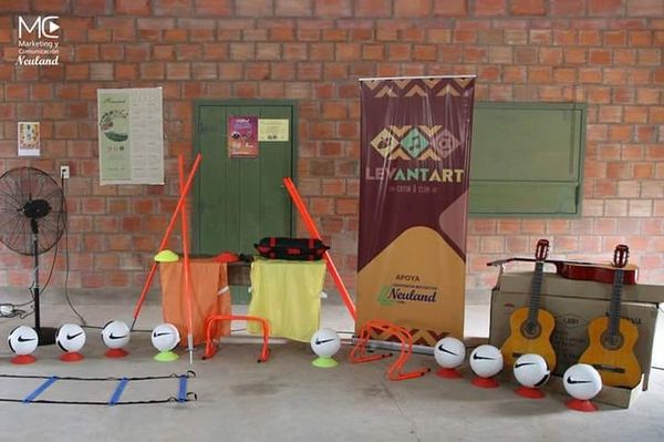 LevantArt: arte y deporte para comunidad indígena del Chaco