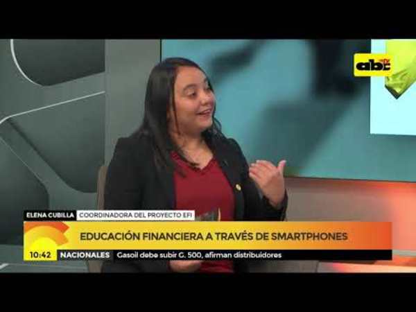 Educación financiera a través de smartphones - Tv - ABC Color