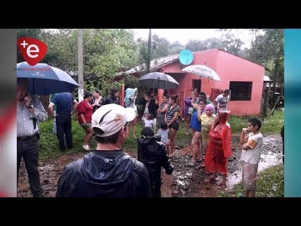 CAMBYRETÁ: ASISTEN A FAMILIAS DAMNIFICADAS