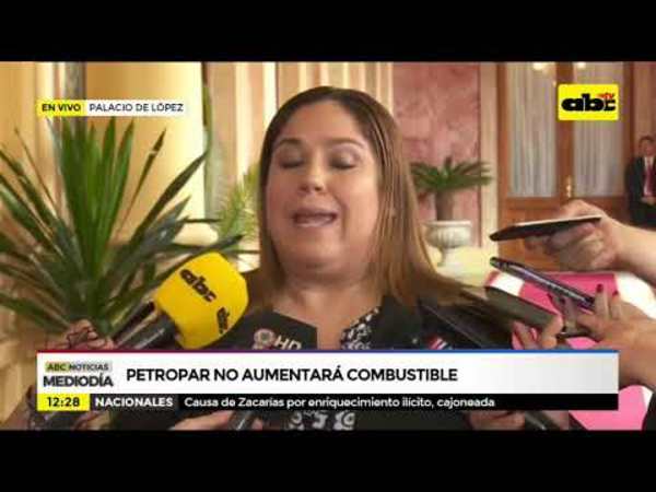 Petropar no aumentará combustible - Tv - ABC Color