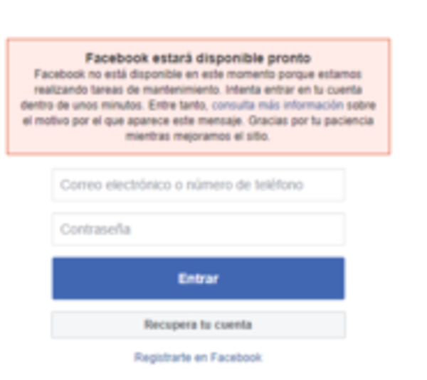 Reportan caída mundial de Facebook, Instagram y WhatsApp - Paraguay.com