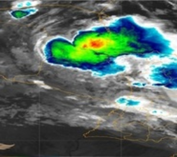 Nueve departamentos bajo alerta por tormentas  - Paraguay.com