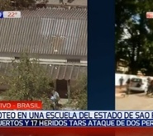 Seis muertos tras ataque a tiros en escuela de Brasil - Paraguay.com