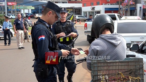 INFORMAN DE RIGUROSO CONTROL “PATRULLA GIGANTE” EN ITAPÚA
