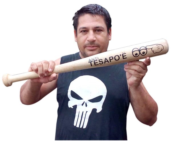 Bate “terapéutico” para arriero pórte