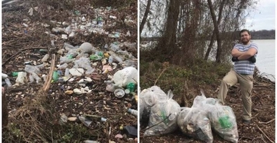HOY / #TrashTag: El reto viral que trata de salvar al mundo de la basura