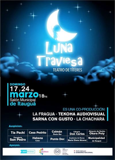 Dos funciones de la obra internacional “Luna Traviesa” en Itaguá | .::Agencia IP::.