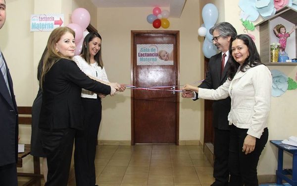 Habilitación de la Sala de Lactancia en Sede de Juzgados de Paz
