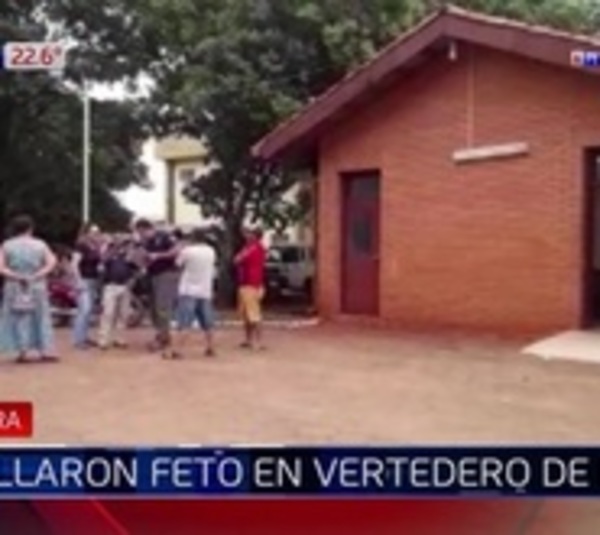 Arrojan feto de 40 semanas de gestación a vertedero de Pedro Juan - Paraguay.com