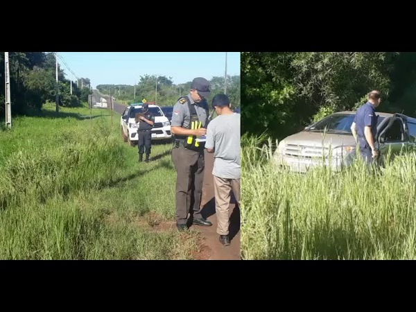 ACCIDENTE SOBRE RUTA GRANEROS DEL SUR