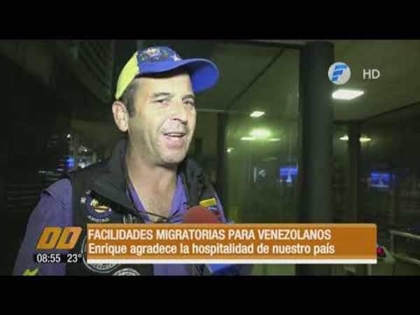 Facilidades migratorias para venezolanos.