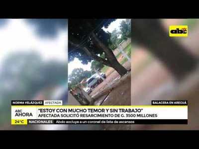 Testimonio Conductora de transporte baleado - Tv - ABC Color