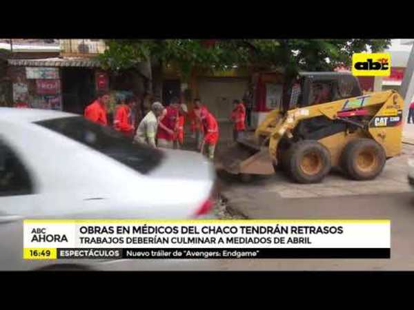Obras en médicos del chaco tendrán retrasos - Tv - ABC Color