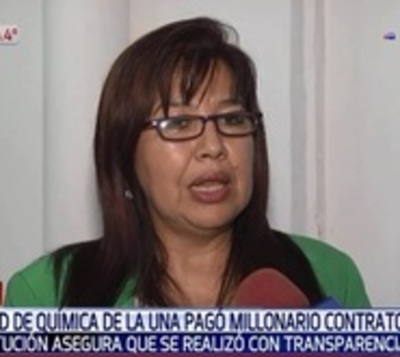 Decana de Química niega irregularidades en licitaciones - Paraguay.com