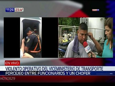 Denuncian agresión de funcionarios del Viceministerio del Transporte