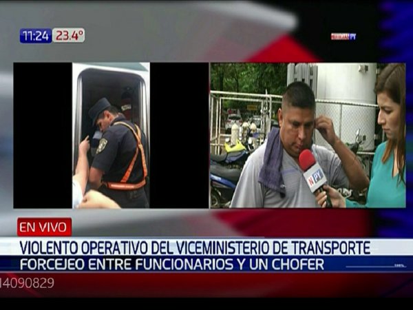 Denuncian agresión de funcionarios del Viceministerio del Transporte