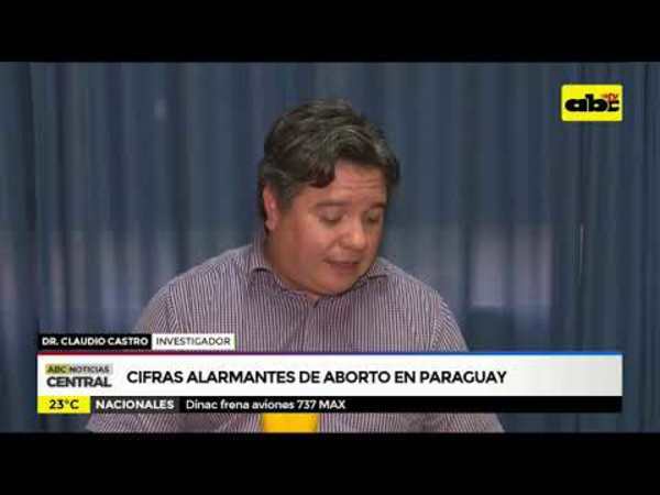 Cifras alarmantes del aborto en Paraguay - Tv - ABC Color