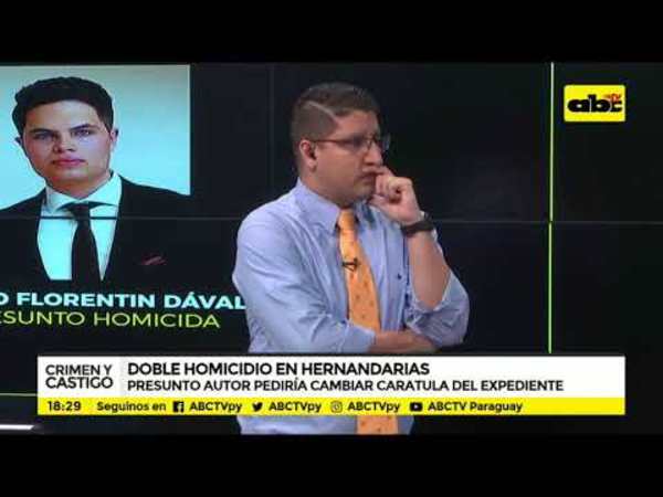 Doble homicidio en Hernandarias - Tv - ABC Color
