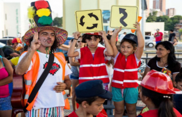 Niños y niñas de Atyrá aprenderán sobre seguridad vial - Radio 1000 AM