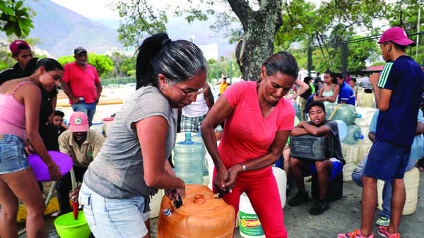 Venezuela: Primero el apagón, luego saqueos, ahora sin agua - ADN Paraguayo
