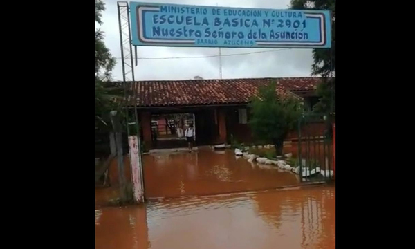 Escuela Nuestra Señora de la Asunción totalmente inundada – Prensa 5