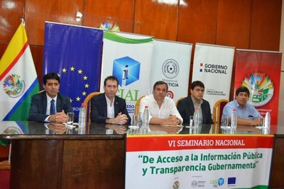 Realizan cuarto seminario sobre acceso a información pública - Nacionales - ABC Color