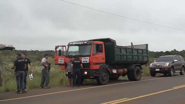 Interceptan carga de marihuana en un camión que transportaba piedra triturada » Ñanduti