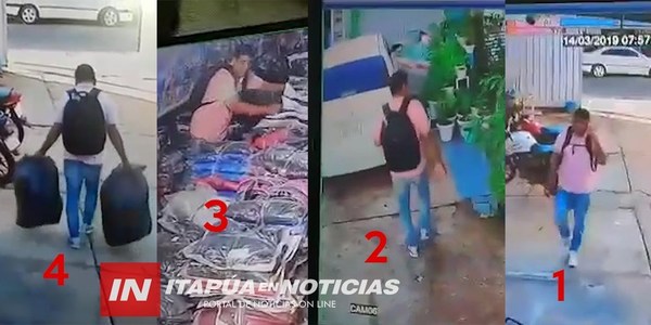 ATRAPAN A UN “TURISTA” ARGENTINO QUE HURTABA COMERCIOS