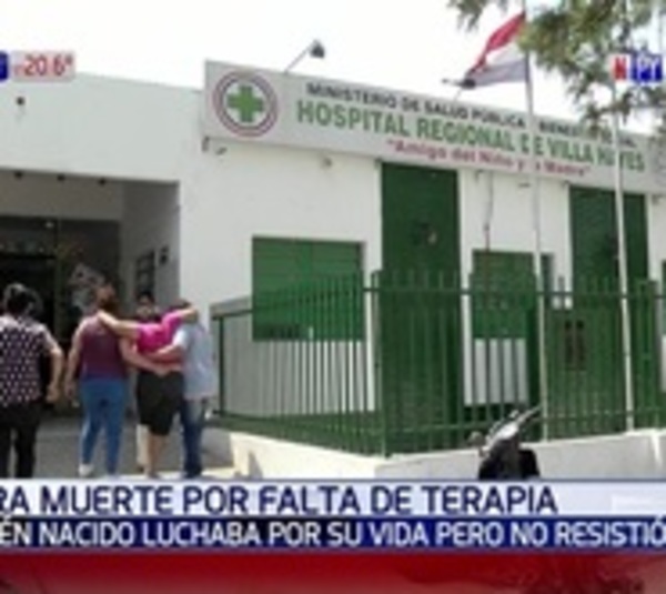 Bebé muere por falta de terapia neonatal en Villa Hayes - Paraguay.com