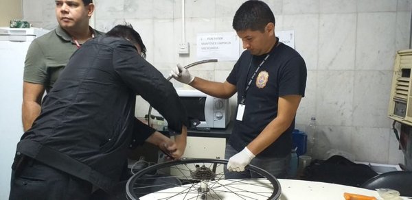 Encuentran drogas dentro de ruedas de bici | Paraguay en Noticias 