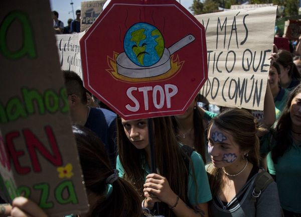 Estudiantes de todo el mundo salen a la calle contra el cambio climático