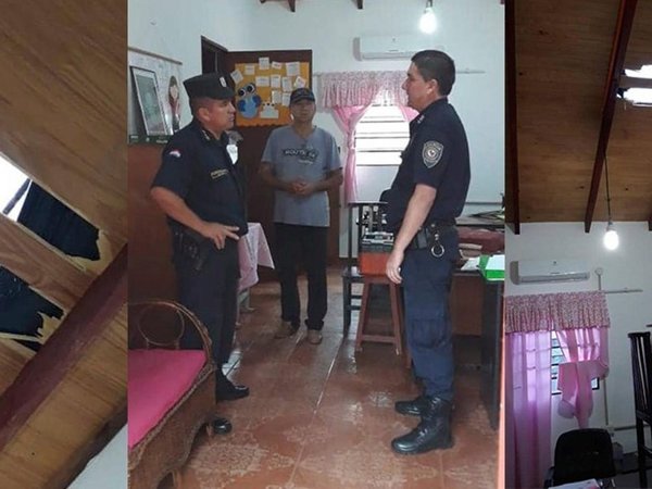 Entraron a robar una escuela de Encarnación
