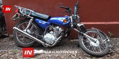 ACCIDENTE DEJA A MOTOCICLISTA EN GRAVE ESTADO EN ENCARNACIÓN