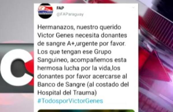Víctor Genes necesita donantes de sangre A+ - C9N